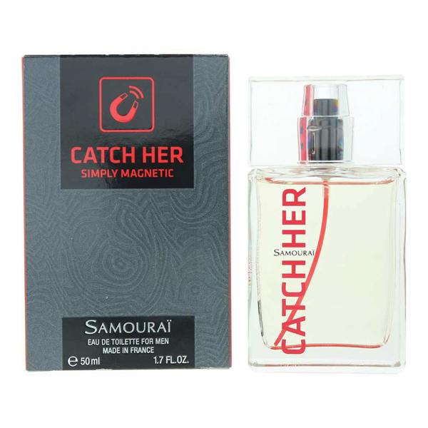 Samourai Catch Her Simply Magnetic Mens Eau De Toilette 50ml Fragrance