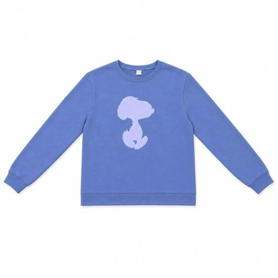 Onomato! Women's Snoopy 100% Cotton Sweatshirt Size XXL Very Peri