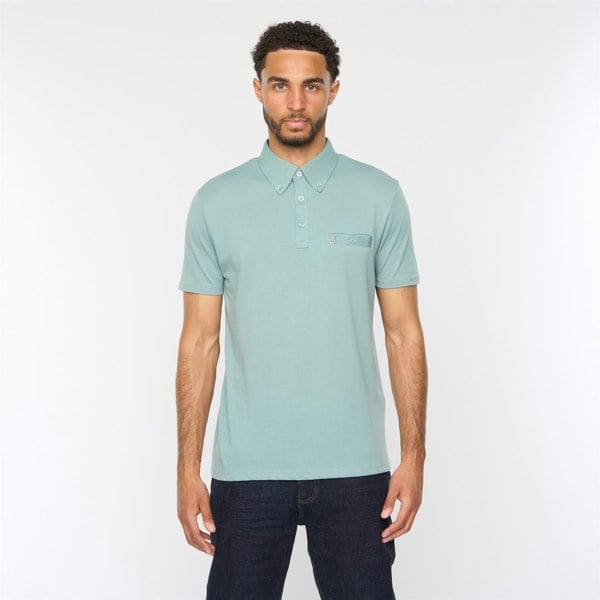 Gabicci V54GX18 Mens Ladro Jersey Polo Shirt Gabicci Vintage - MEADOW