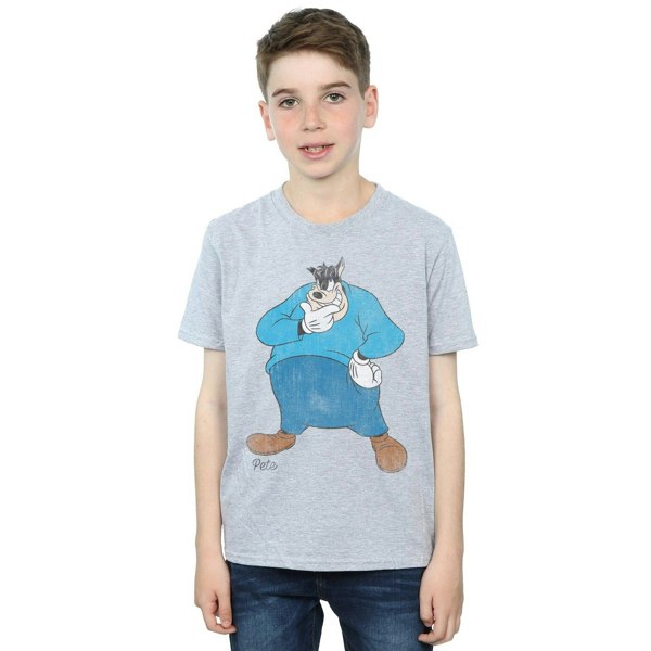 Disney Boys Classic Pete T-Shirt - Sports Grey