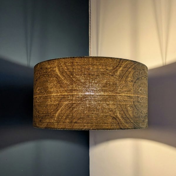 Lampshade - Gold Tapestry (60 x 30cm)