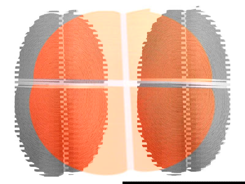 Polyester Webbing Strap Tape Roll 100M 25MM Orange (Tie Down Lashing Belt)