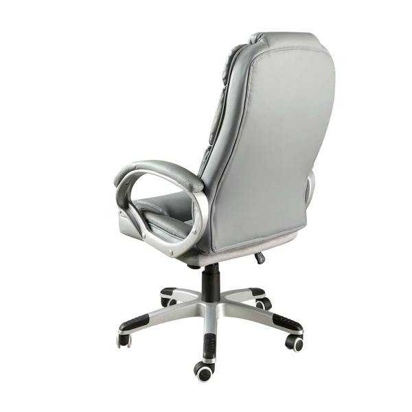 Angel Cerdá Swivel office chair in grey leatherette 4154