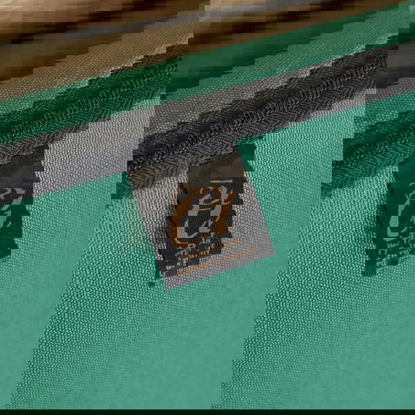 Samuel Alexander 99 x 20 x 5cm Cushion Back for 2 Seater Wooden Garden Bench in Green