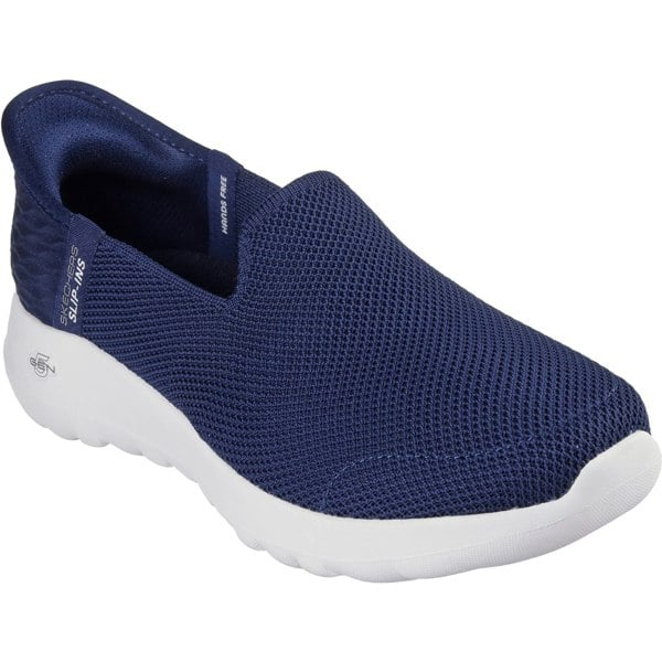 Skechers GO WALK Joy Vela Textile Women's Navy/White Trainers