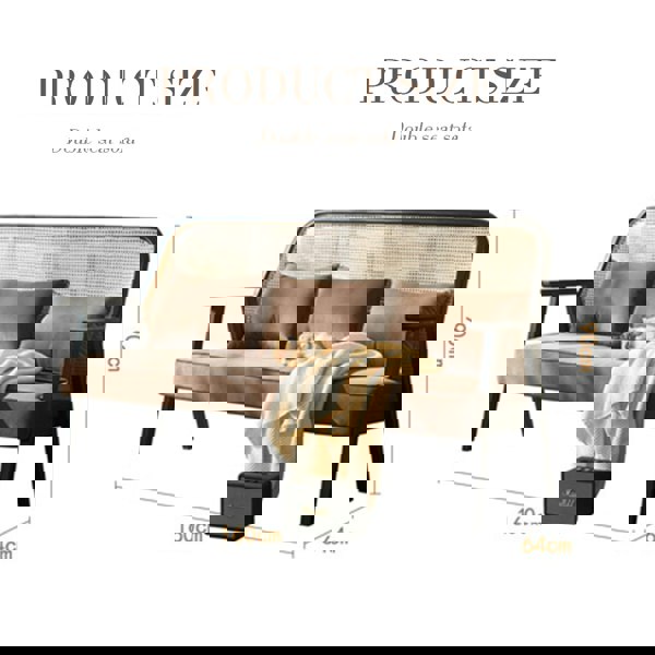 Morris Rattan Two Seater, Three Seater Sofa-Weilai Concept-Weilai Concept