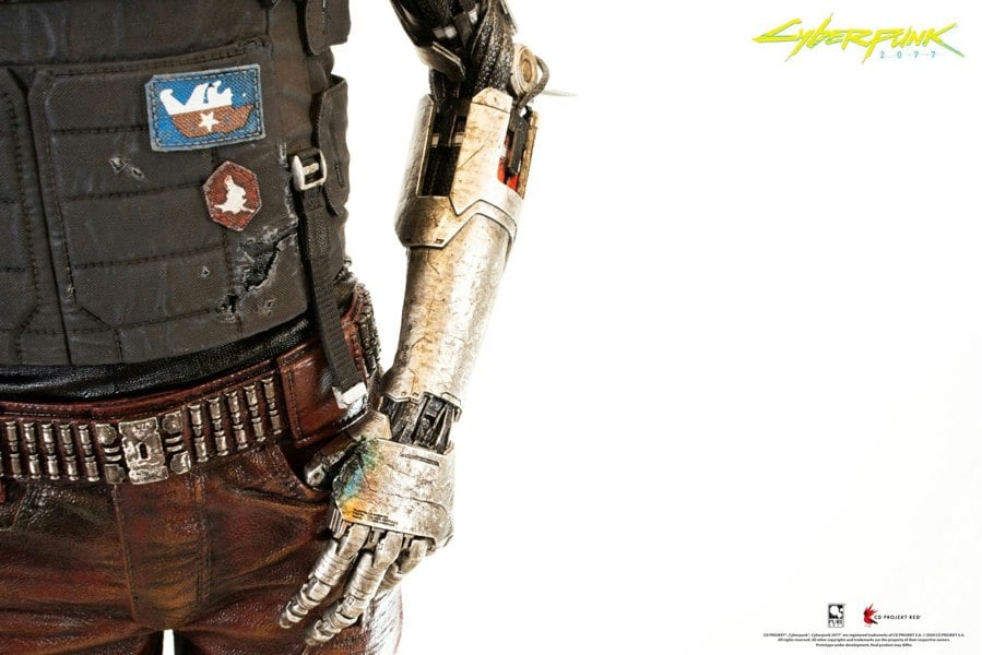 MCSlots Cyberpunk 2077 Johnny Silverhand Statue 1:4 Scale PA007CP
