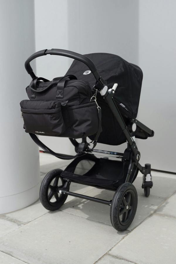 Tiba + Marl Phoenix Eco Holdall Changing Bag Black