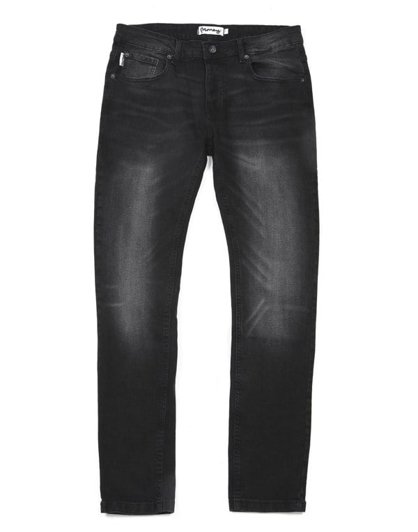 Money Ape Embossed Jeans  Black Wash