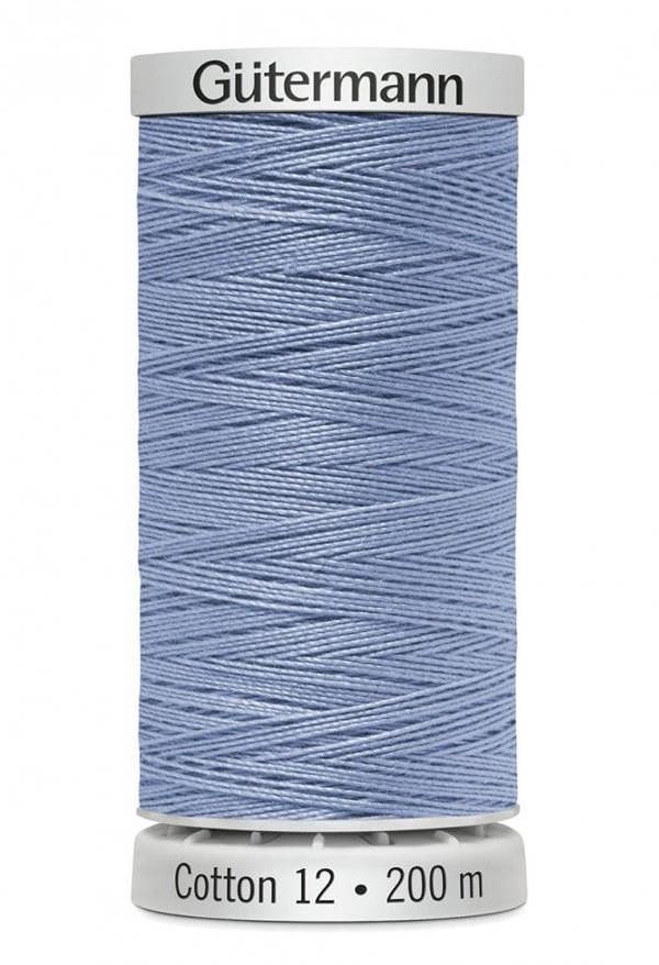 Gutermann No 12 Sulky Cotton Embroidery Thread 200m Cotton Thread Suitable For Embroidery
