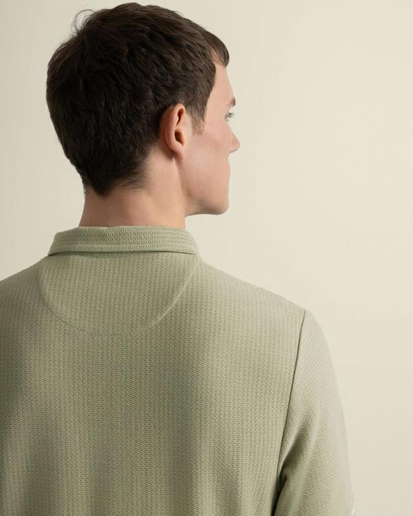 Larsson & Co Odin - Textured Polo Shirt