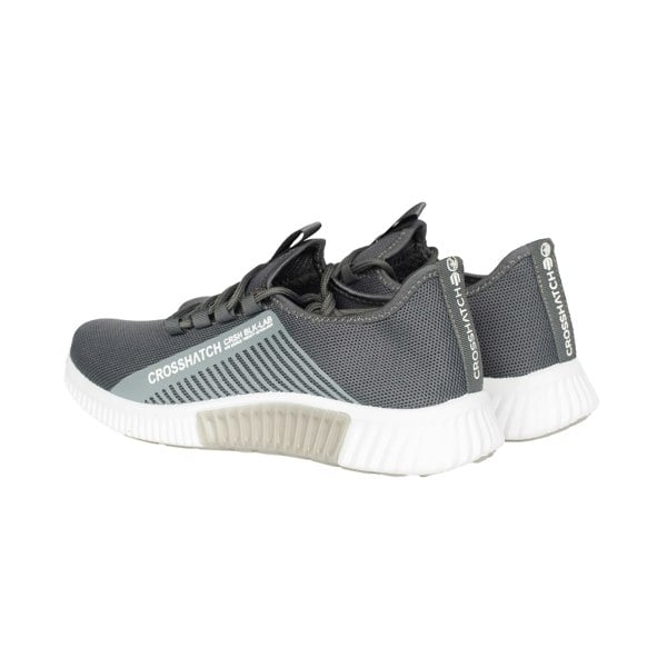 Crosshatch Mens Nimbus Trainers - Grey