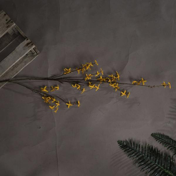 Wyld Haus Set of 3 Artificial Flowers Forsythia Stems