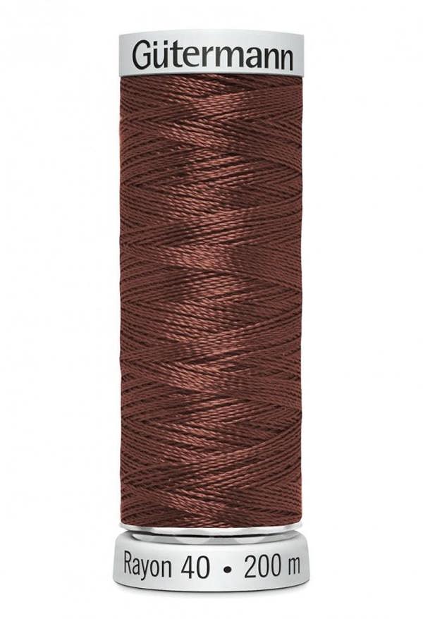 Gutermann No 40 Sulky Rayon Embroidery Thread 200m Rayon Thread Suitable For Embroidery