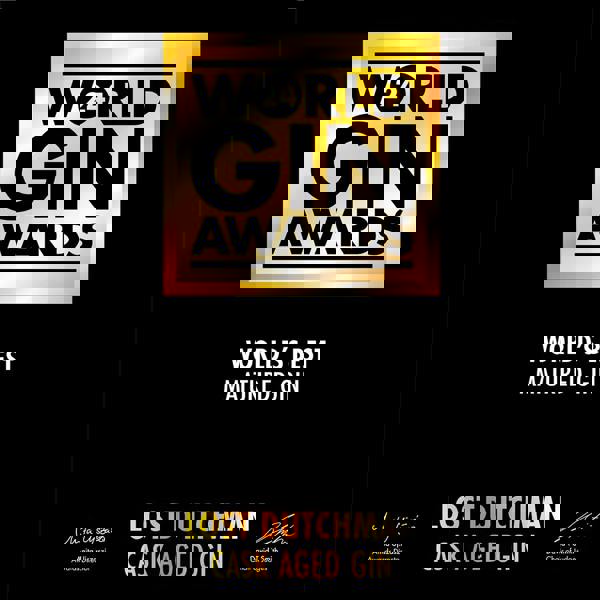 Cask Aged Worlds Best Gin Certificate