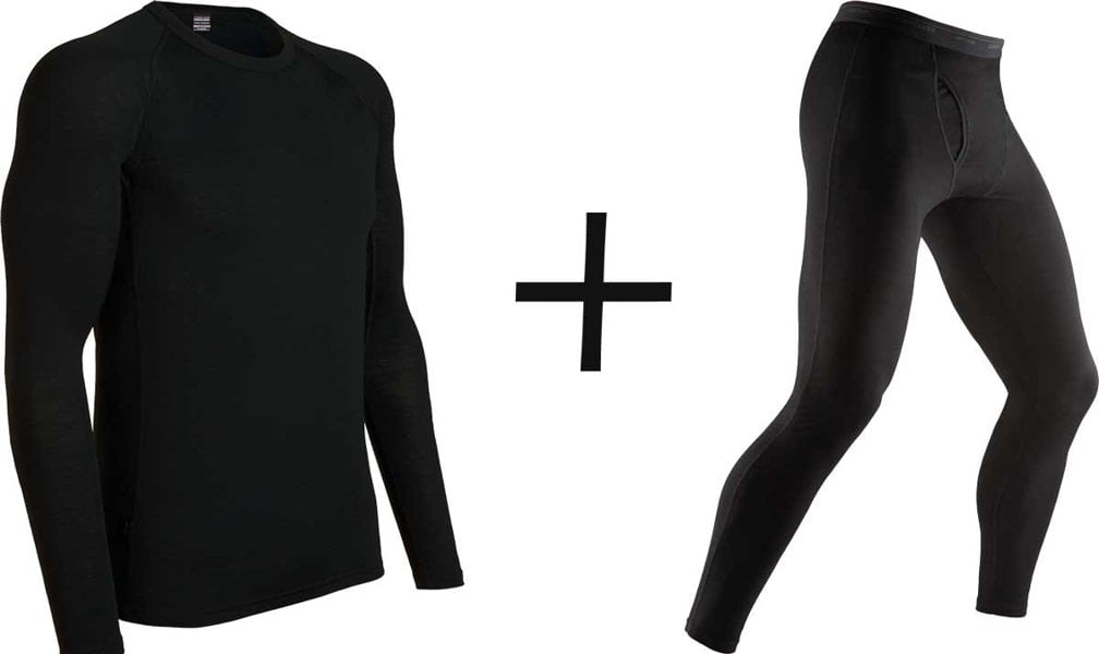Icebreaker Men's Everyday 175 Crew Neck Top & Leggings COMBO