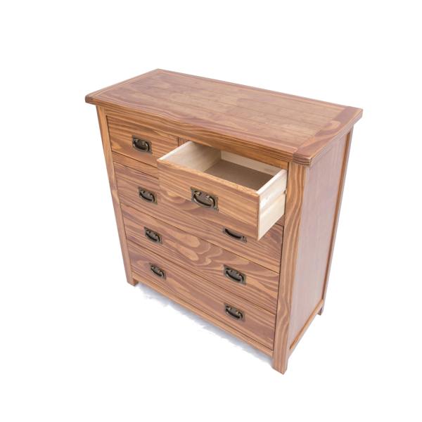 Cabinet Bits Padua 5 Drawer Chest of Drawers Bras Drop Handle