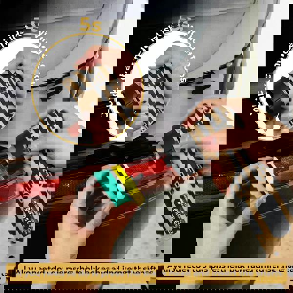 Traderight Cordless Car Polisher Buffer Mini Polishing Machine Dual Action 12V