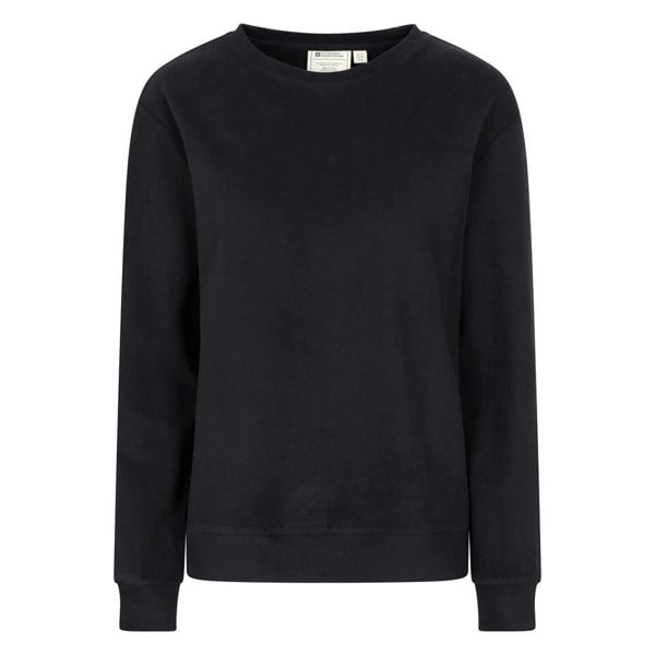 Mountain Warehouse Women's Strath Melange Supersoft Sweatshirt - Black