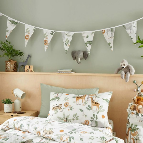 Jungle Safari Bunting - Happy Linen Company