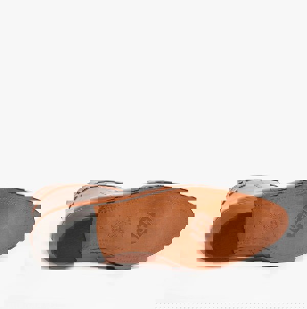 Club Cubano EMMANUEL Mens Leather Cuban Heel Boots Cognac