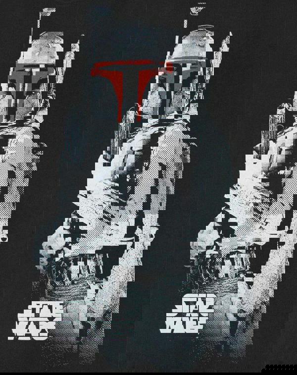 Star Wars Womens Black Boba Fett Short Sleeved T-Shirt