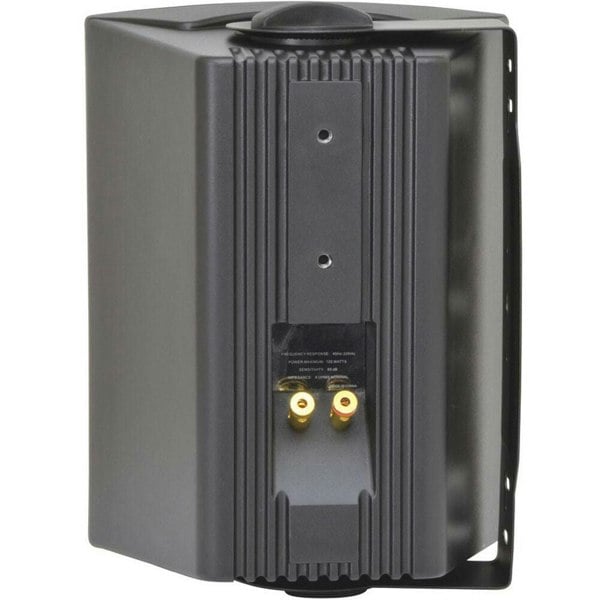 2x Black Bluetooth Wall Speaker System 110W Bar Restaurant Wireless Amp HiFi Kit