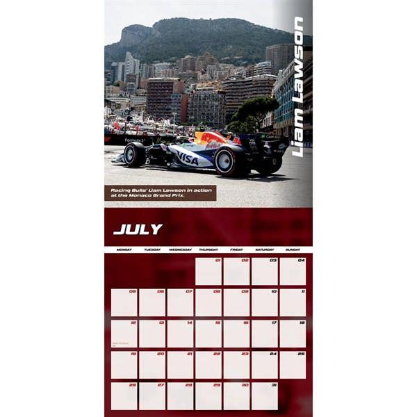 Superstars of Formula 1 Calendar 2027, Wall Calendars, Month To View, Sports, Gift