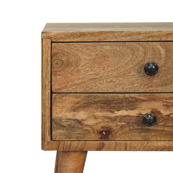 Wyld Haus Parma Small Mango Table Rustic Bedside Table