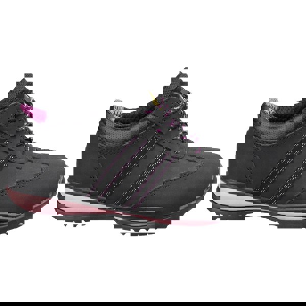 Amblers Safety FS47 Women's Safety Trainers in Black/Pink