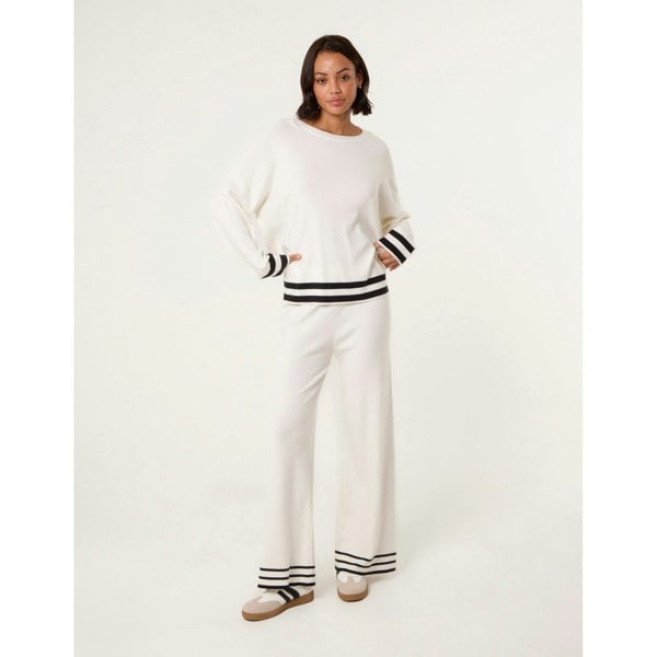 Blue Vanilla Contrast Colour Co-ord -Set