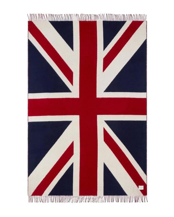 Peregrine  Union Jack Wool Blanket