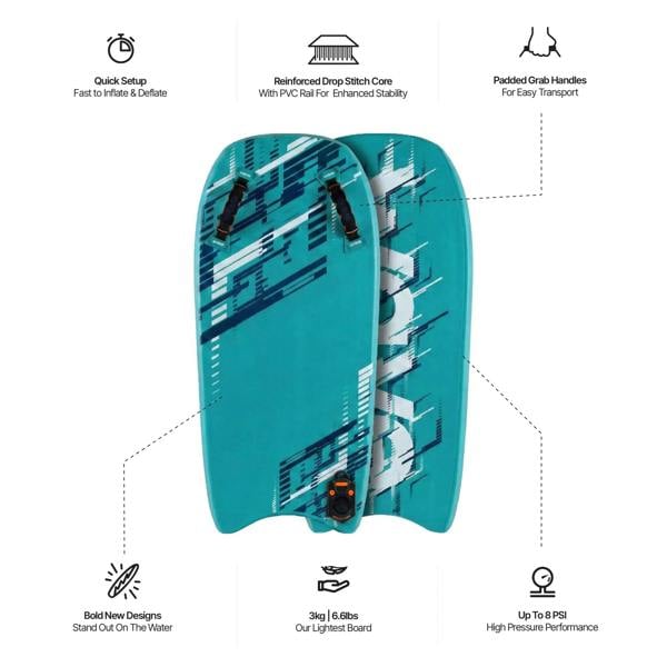 Wave Hopper 2.0 Inflatable Body Board