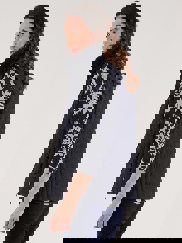 TIGI-Wear Quilt Sherling Gilet