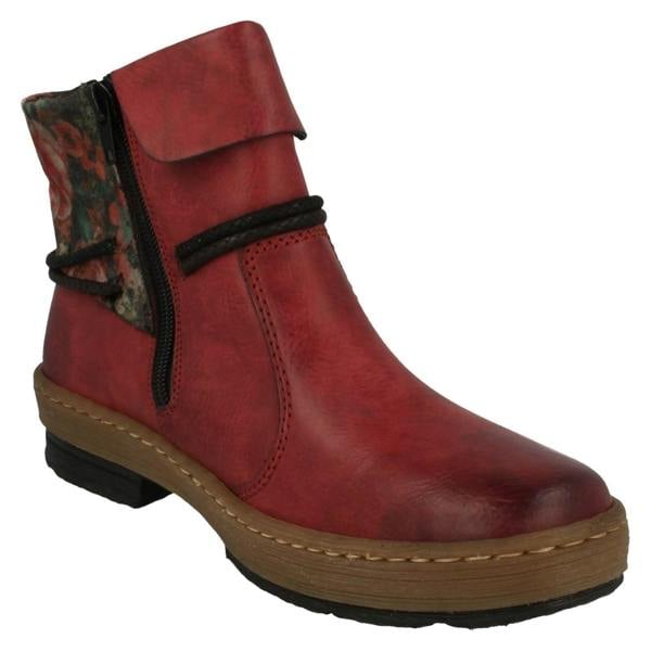Rieker Ladies Rieker Casual Ankle Boots Z6771