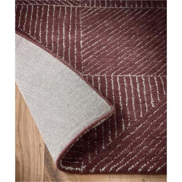 The Rugs Modern Geometric Wool Rug | Stylish Home Decor
