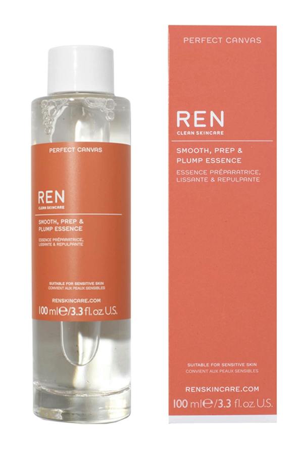 Ren Perfect Canvas Smooth, Prep and Plump Essence 100ml suitable for Sensitive Skin Ren Clean Skincare