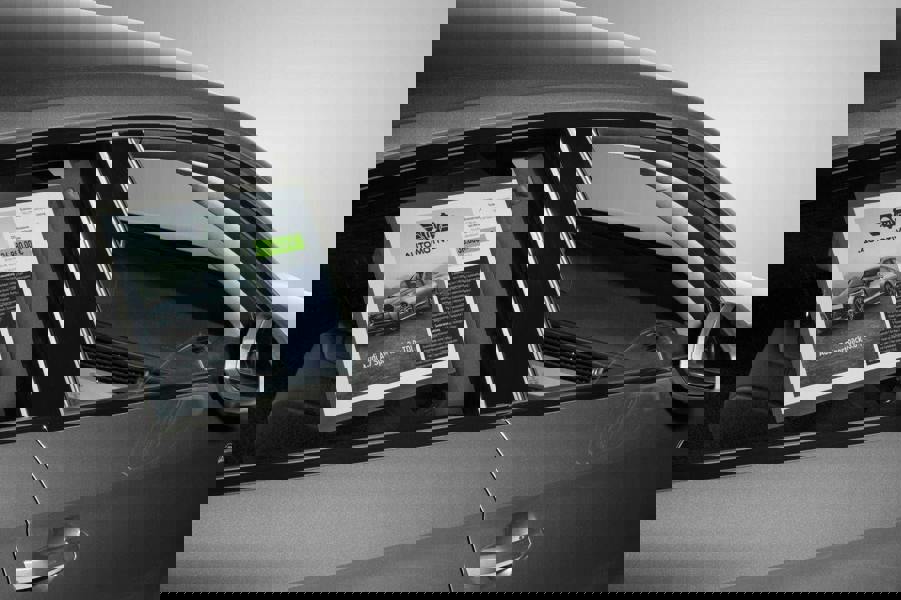 Durable Static Cling UV Info Pocket Signage for Glass | 5 Pack | A4 Grey