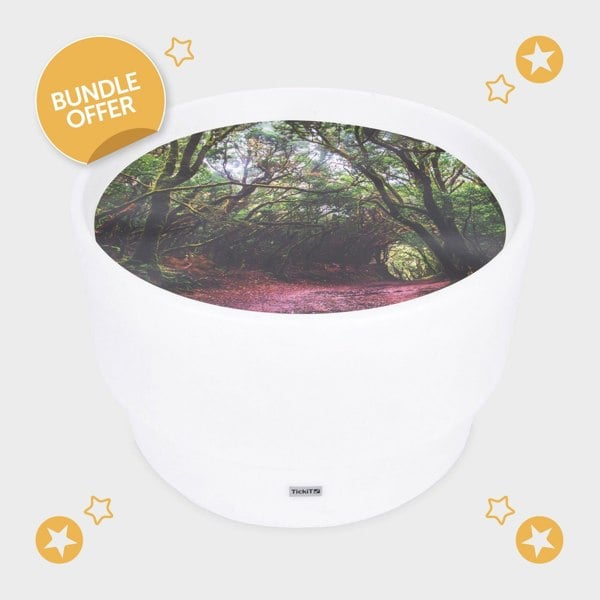 tickit Discovery Glow Table & Forest Discovery Play Mat