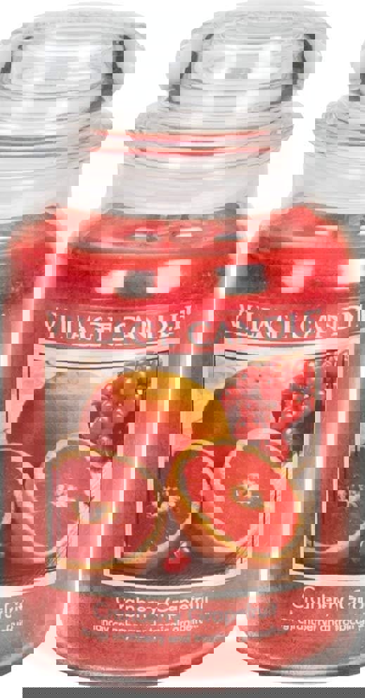 Village Candle Large Cranberry Grapefruit Candle 26fl oz