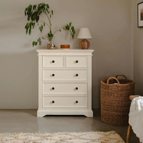 Gainsborough Chest of Drawers, 2 Over 3 Large Bedroom Storage Assembled