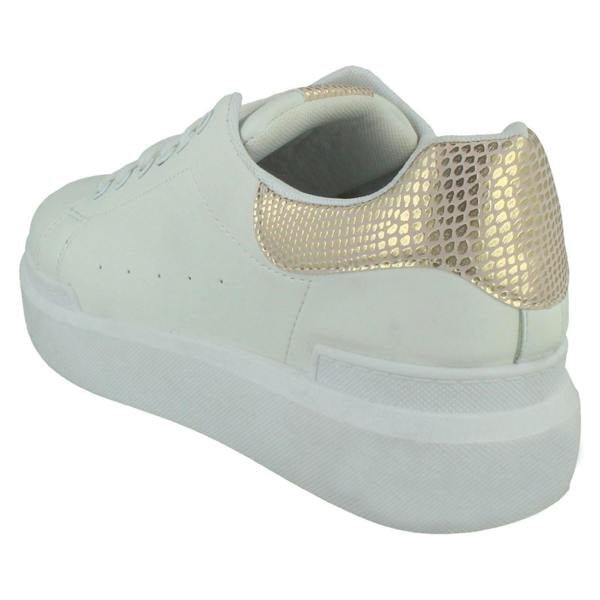Spot On Ladies Spot On Wide Fit Trainers F7203