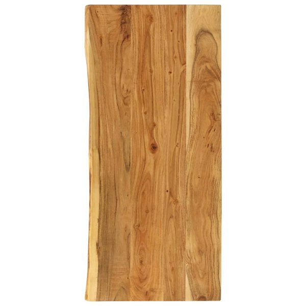 Berkfield Bathroom Vanity Top Solid Acacia Wood 114x52x3.8 cm