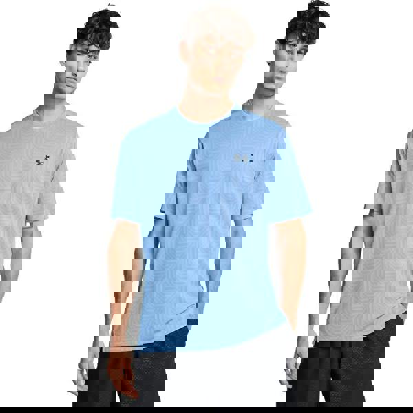 Under Armour Mens Tech Geotessa Vent T-Shirt - Blue