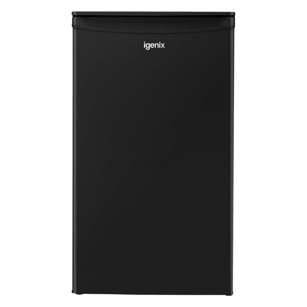 igenix Under Counter Fridge With Chill Box, 81 Litre, Reversible Door, Black