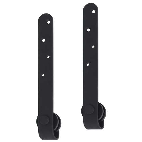 Berkfield Mini Sliding Cabinet Door Kit Carbon Steel 122 cm