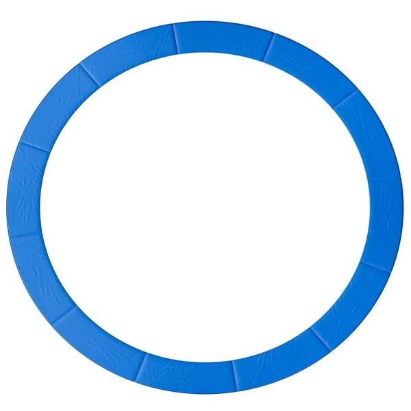 Blue circular trampoline surround pad ring with inner cutout