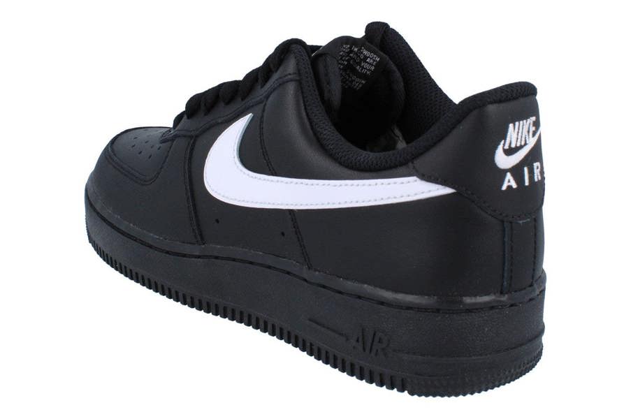 Nike Air Force 1 07 Mens Trainers Fz0627 Shoes  010 - Black White Black 010 - Photo 1
