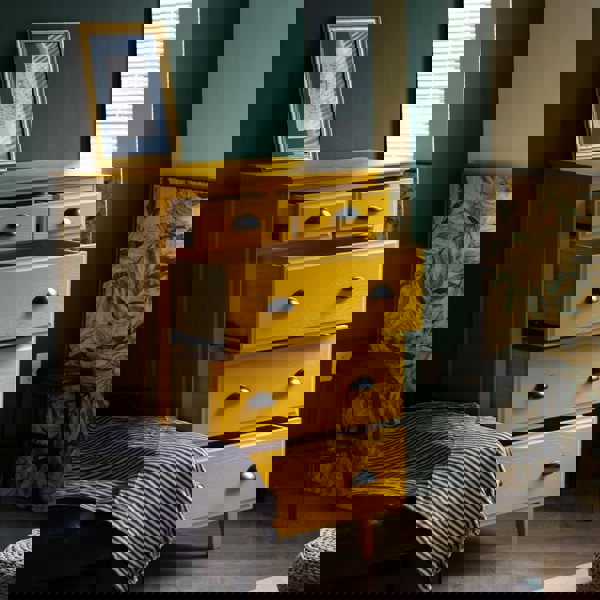 Detail view of Langton Chests Of Drawers with chest of drawers clearance