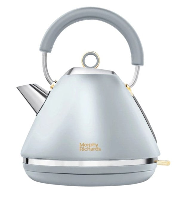 Morphy Richards Accents Gold Pyramid Traditional Kettle - 1.5L Capacity